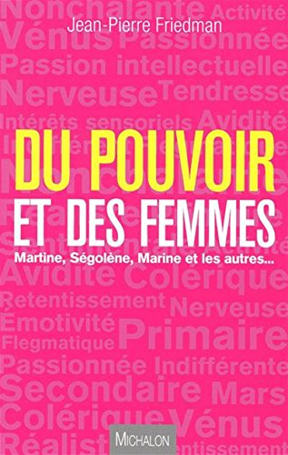 Du pouvoir et des femmes : Martine, Ségolène, Marine et les autres....