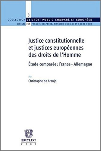 Justice constitutionnelle et justices européennes des droits de l'homme : étude comparée, France-All