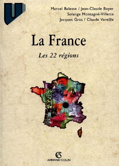 La France : les 22 régions