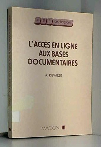 L'Accès en ligne aux bases documentaires