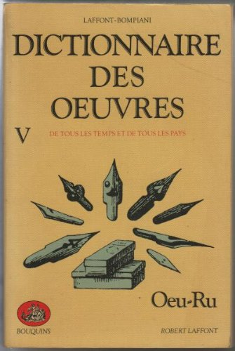 dictionnaire des oeuvres : tome 5