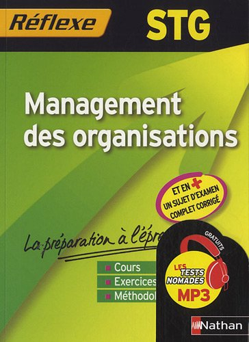 Management des organisations, STG