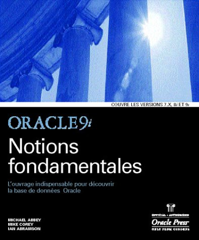 Oracle 9i : notions fondamentales