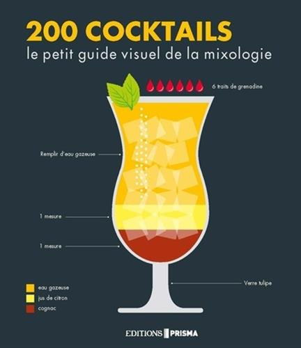 200 cocktails : le petit guide visuel de la mixologie