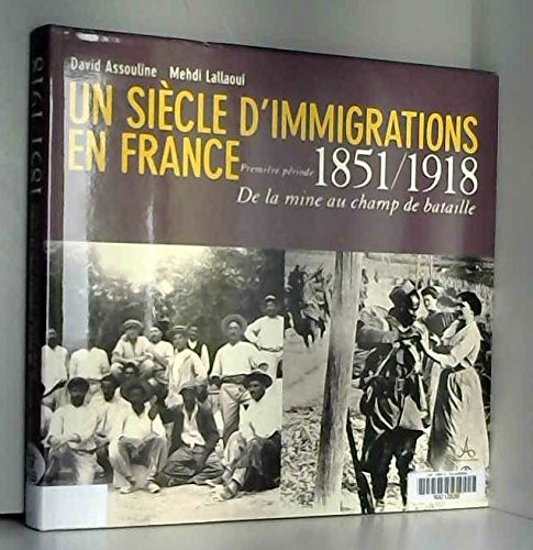Un siècle d'immigrations en France. Vol. 1. De la mine au champ de bataille : 1851-1918