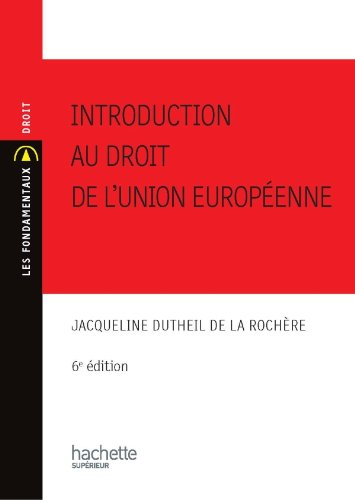 Introduction au droit de l'Union européenne
