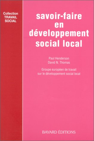 Savoir-faire en développement social local