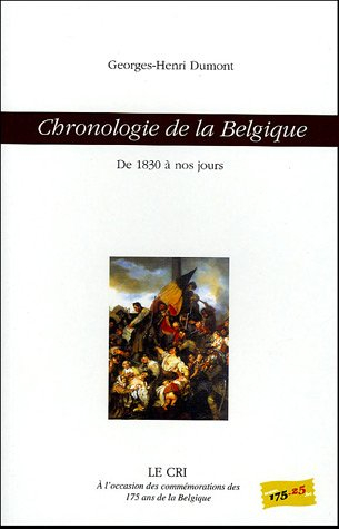 Chronologie de la Belgique : de 1830 à nos jours