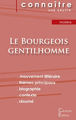 Fiche de lecture Le Bourgeois gentilhomme de Molière (Analyse littéraire de référence et résumé comp