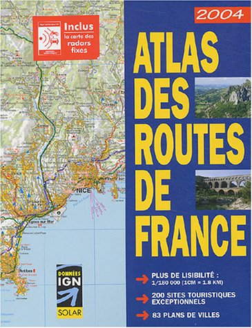 atlas des routes de france