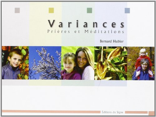 Variances : prières et méditations