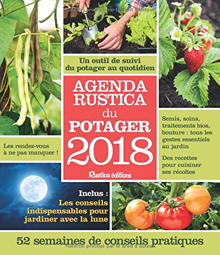 Agenda Rustica du potager 2018