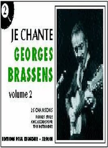 Partition : Je chante Brassens, volume 2