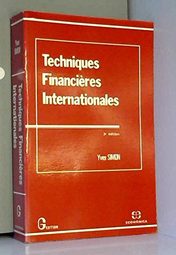 techniques financières internationales (gestion)