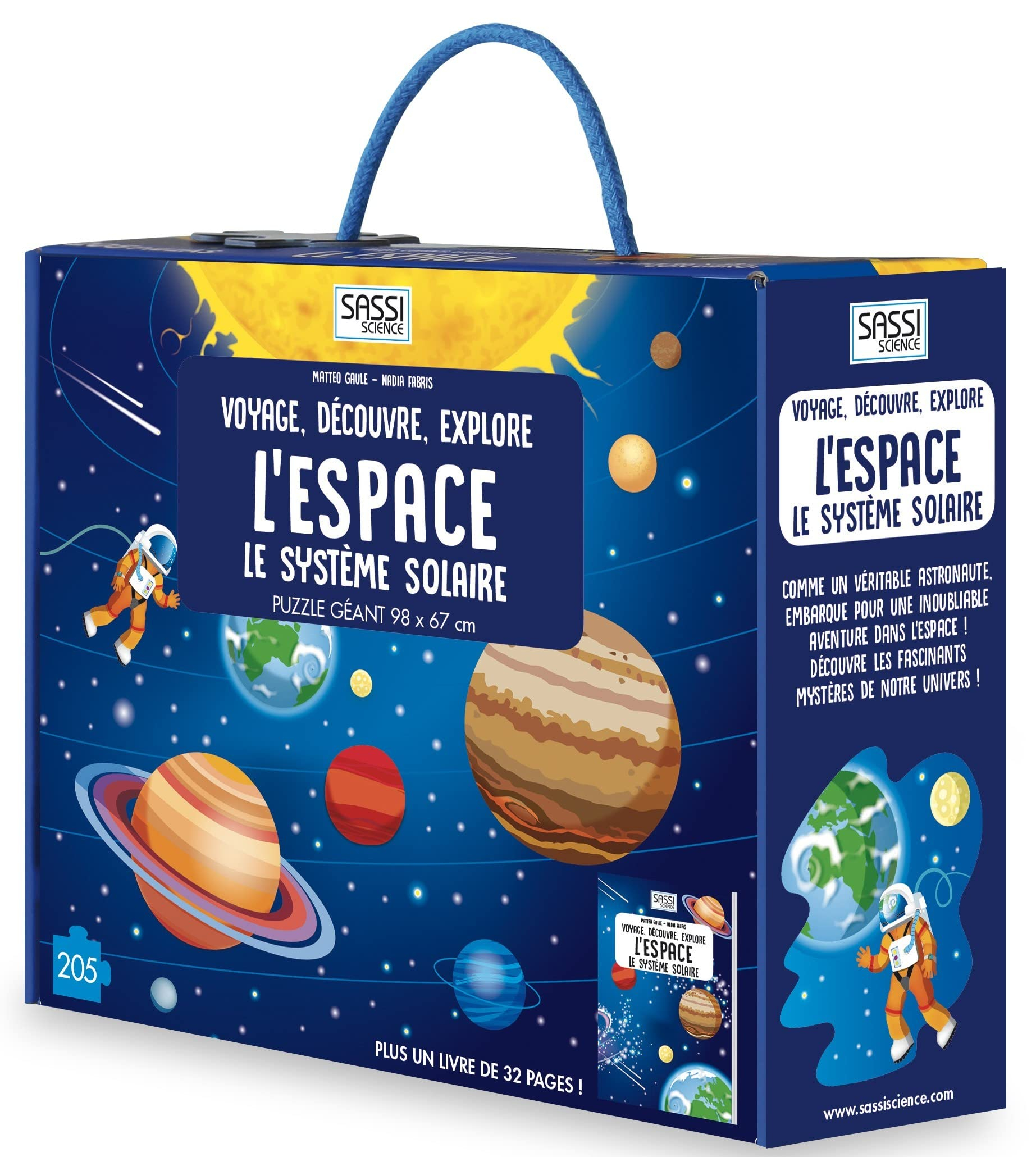 Voyage, découvre, explore. L'espace : le Système solaire