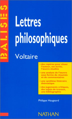 Lettres philosophiques, Voltaire