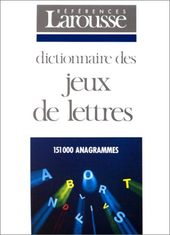Dictionnaire des jeux de lettres