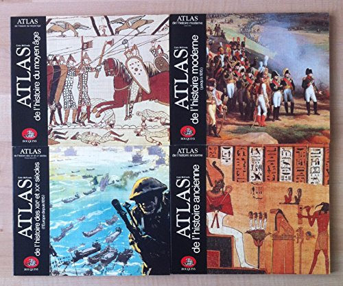 atlas coffret 4 volumes