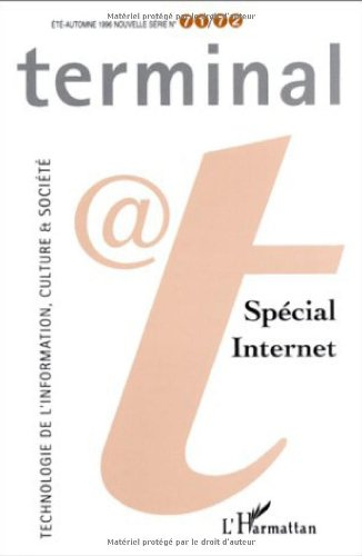 Terminal, n° 71-72. Spécial Internet