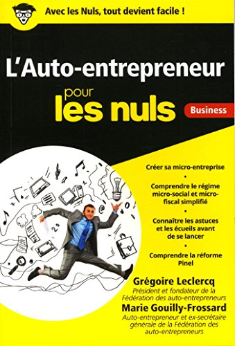 L'auto-entrepreneur pour les nuls : business