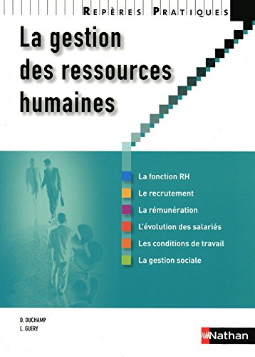 La gestion des ressources humaines