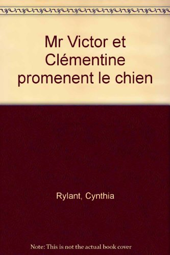 M. Victor et Clémentine promènent le chien