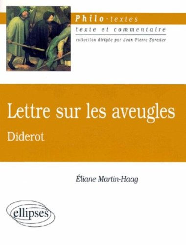 Lettre sur les aveugles, Diderot