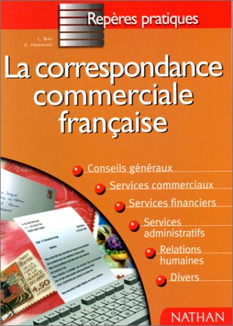 la correspondance commerciale française