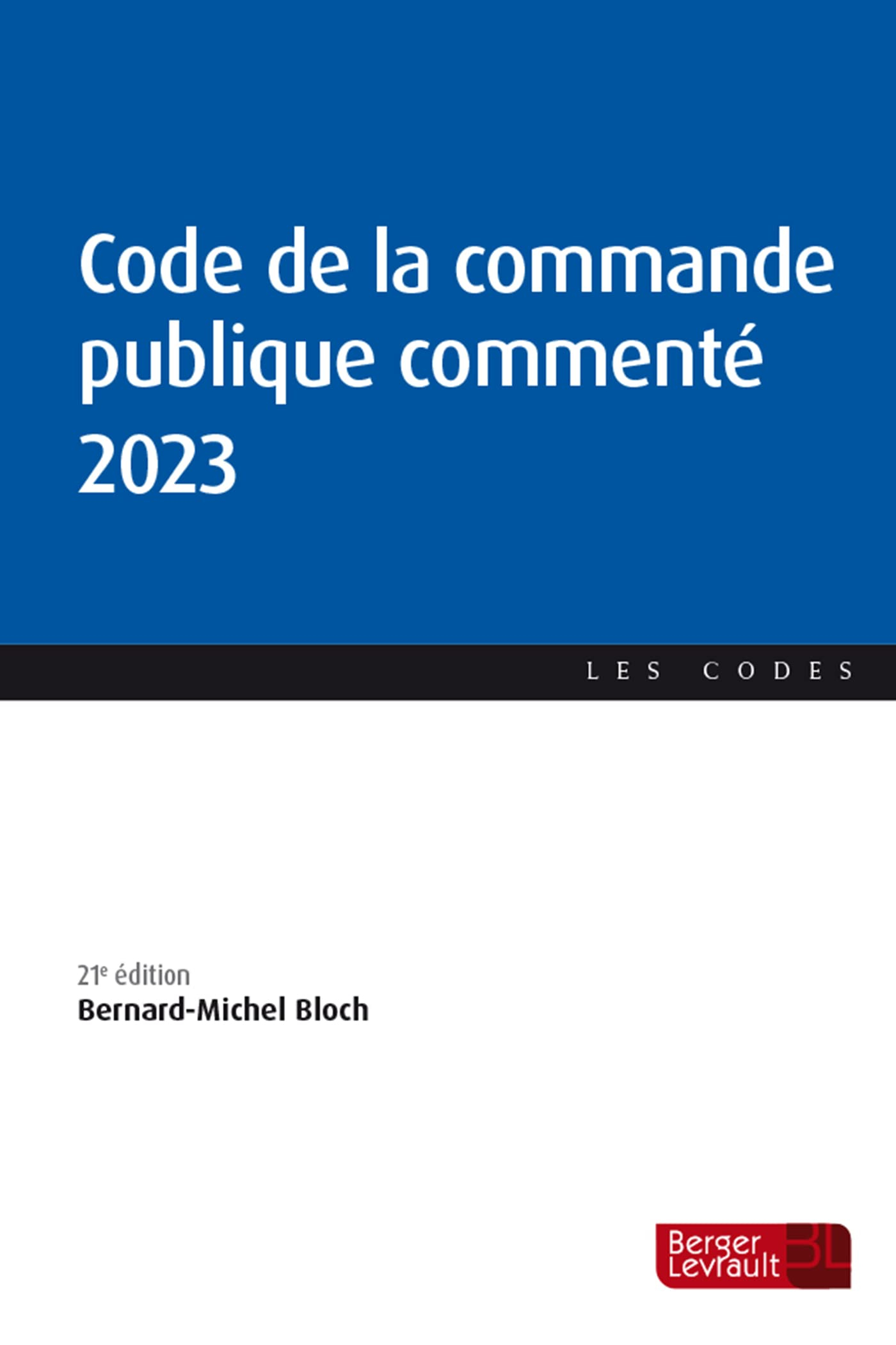 Code de la commande publique commenté 2023