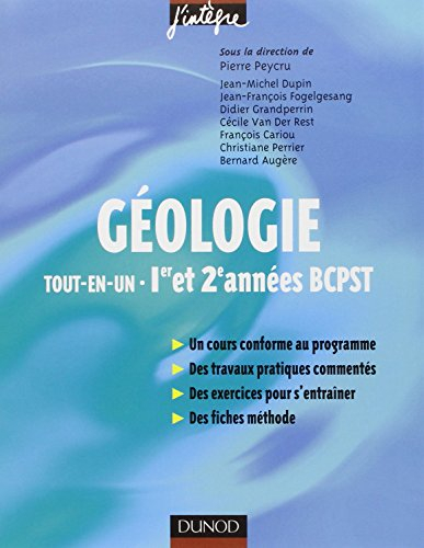 Géologie tout en un, 1re et 2e années BCPST
