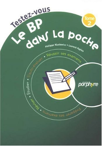 Le BP dans la poche. Vol. 2