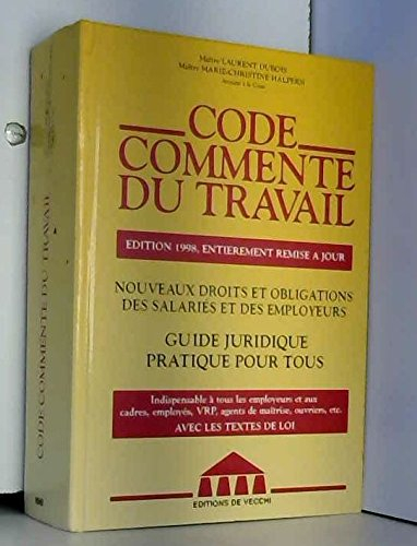 Code commenté du travail