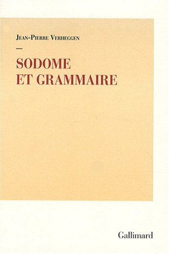 Sodome et grammaire