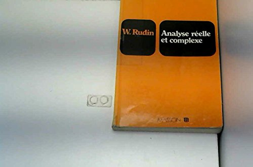Analyse réelle et complexe