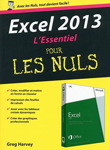 Excel 2013 : l'essentiel pour les nuls