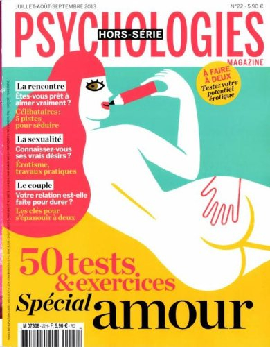 psychologies hors-série; 50 tests et exercices spécial amour; a faire a deux testez votre potentiel 