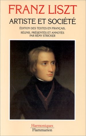 Artiste et société : édition des textes en français