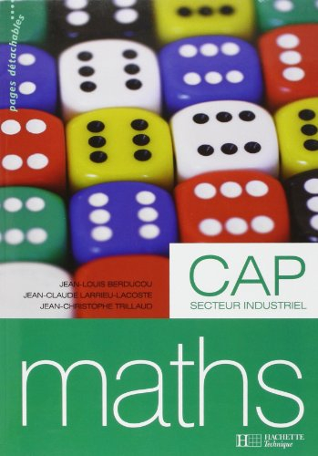 Maths CAP secteur industriel
