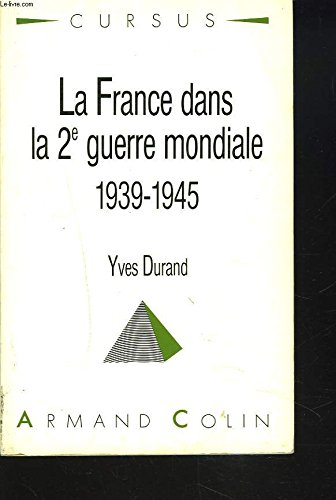 la france dans la 2e guerre mondiale, 1939-1945