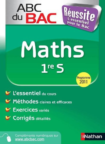 Mathématiques 1re S : programme 2011