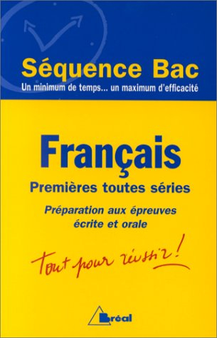 Français : premières toutes séries