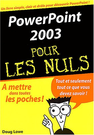 PowerPoint 2003 pour les nuls