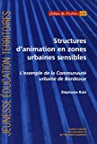 Structures d'animation en zones urbaines sensibles: L'exemple de la Communauté urbaine de Bordeaux