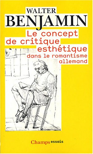 Le concept de critique esthétique dans le romantisme allemand