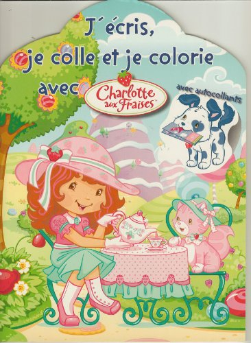 Charlotte aux fraises : coloriage