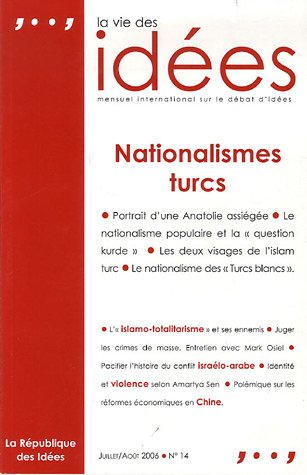 Vie des idées (La), n° 14. Nationalismes turcs