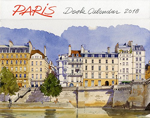 Paris : desk calendar 2018