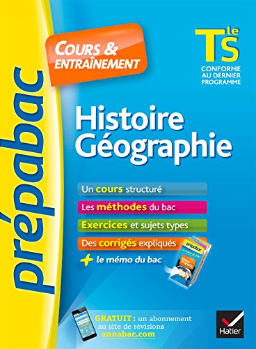 Histoire géographie, terminale S : cours & entraînement