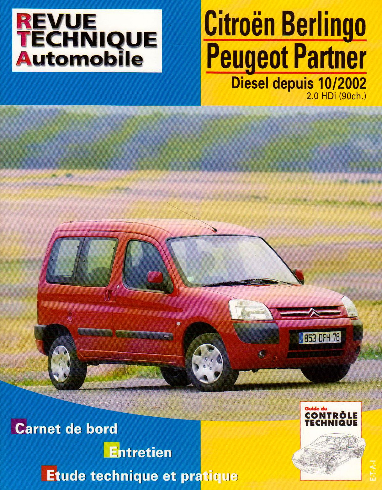 Citroën Berlingo, Peugeot Partner - diesel, depuis 10-2002