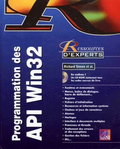 Windows 95, Win 32, programmation des API